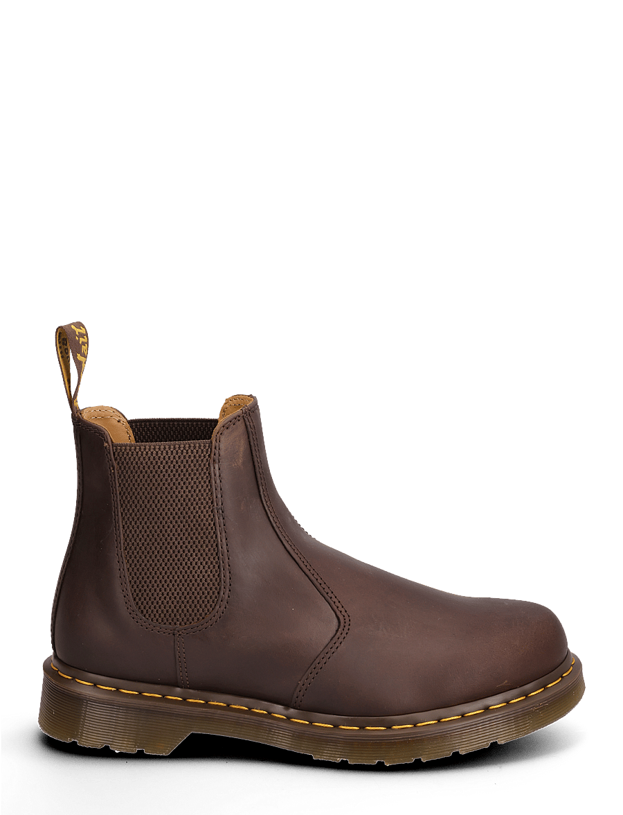 Dr. Martens - 2976 Ys Dark Brown Crazy Horse - chelsea boots - dark brown - 1