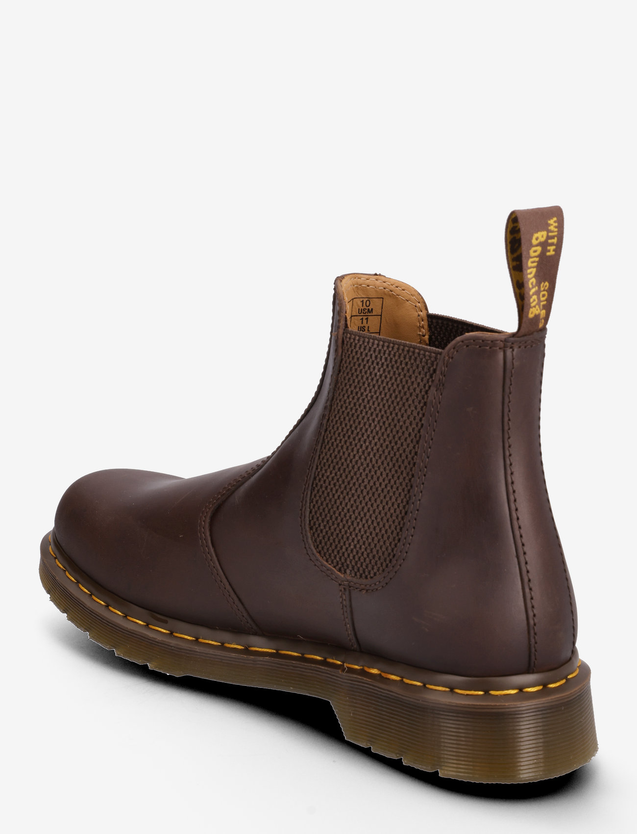 Dr. Martens - 2976 Ys Dark Brown Crazy Horse - vardagsstil - dark brown - 2