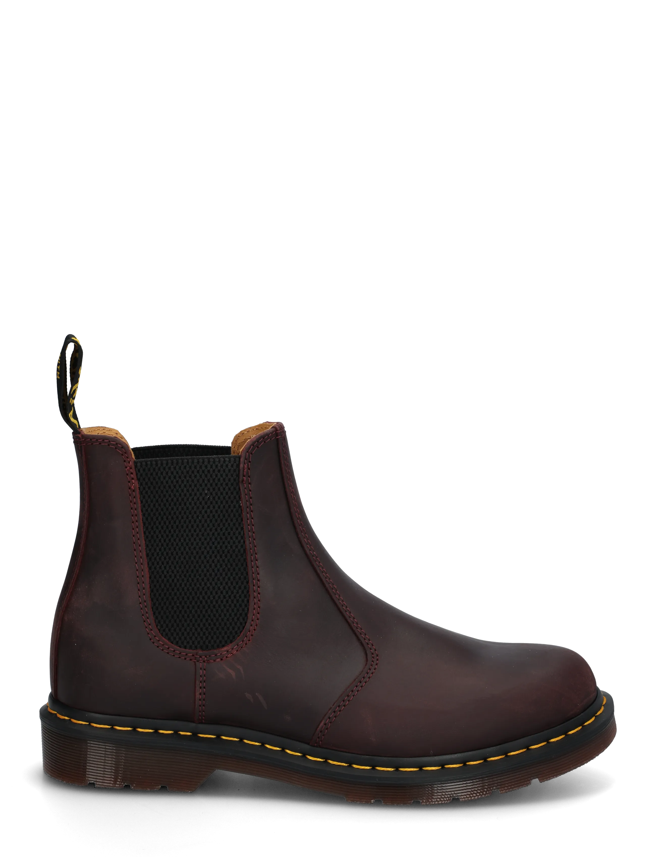 Dr. Martens - 2976 Ys Cherry Red Crazy Horse - chelsea boots - cherry red - 2