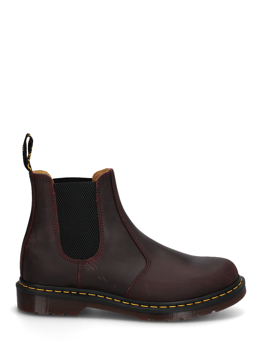 Dr. Martens - 2976 Ys Cherry Red Crazy Horse - chelsea boots - cherry red - 2