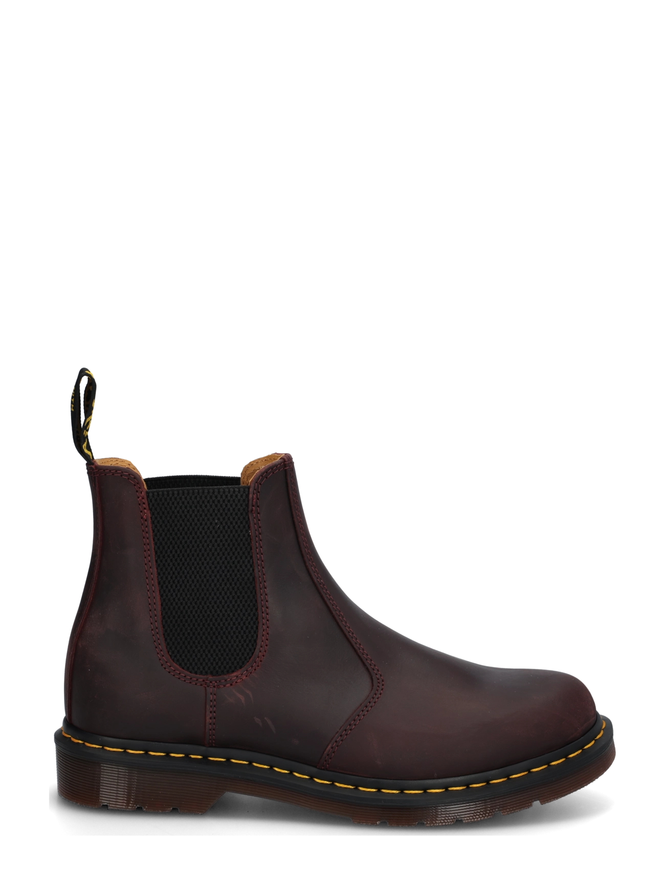 Dr. Martens - 2976 Ys Cherry Red Crazy Horse - chelsea boots - cherry red - 2