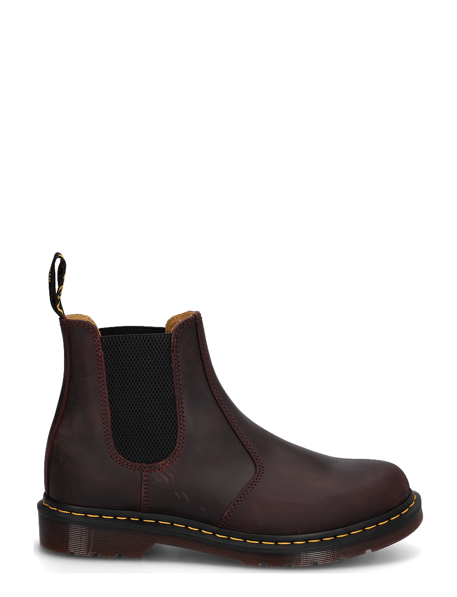 Dr. Martens - 2976 Ys Cherry Red Crazy Horse - chelsea boots - cherry red - 2