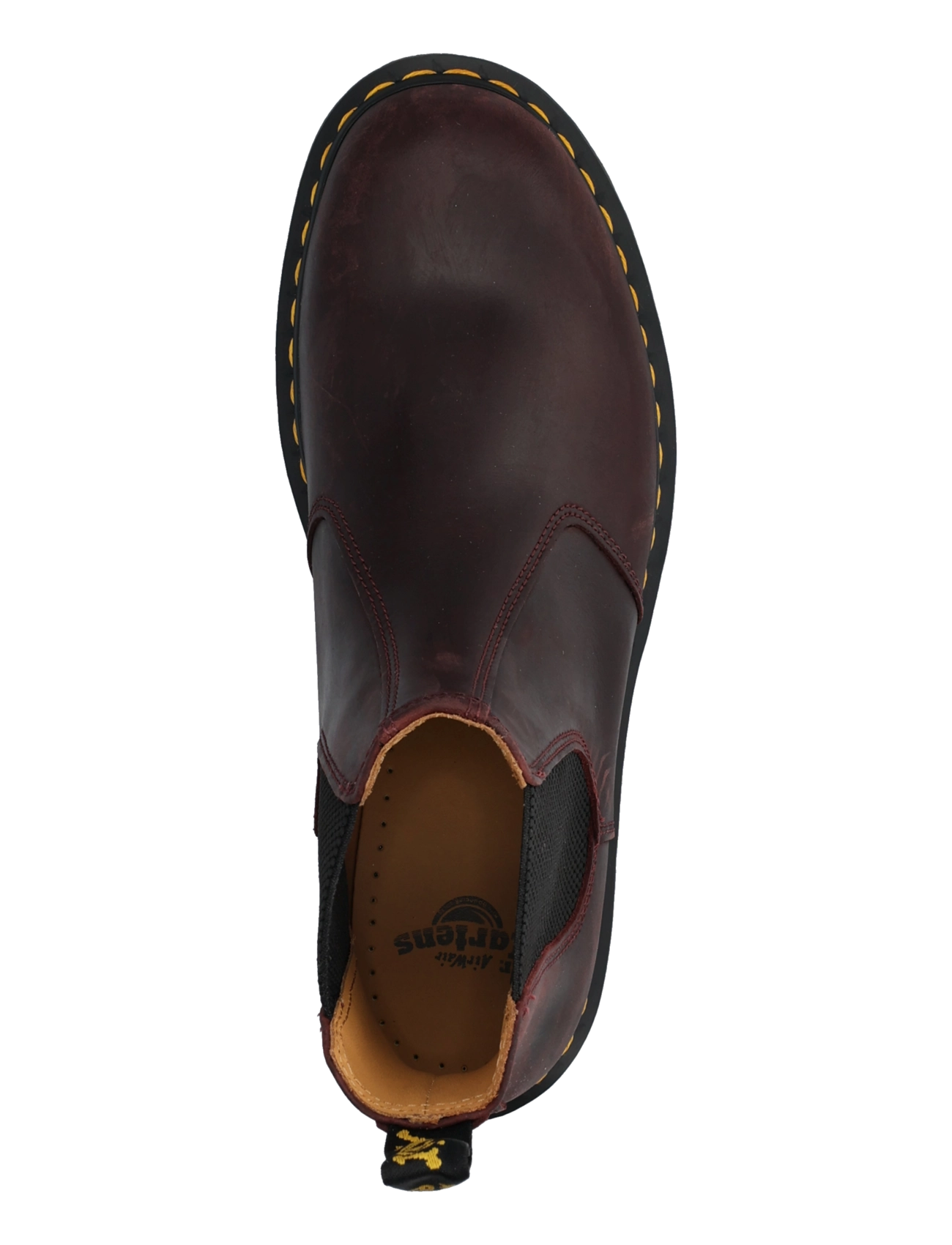 Dr. Martens - 2976 Ys Cherry Red Crazy Horse - chelsea boots - cherry red - 3