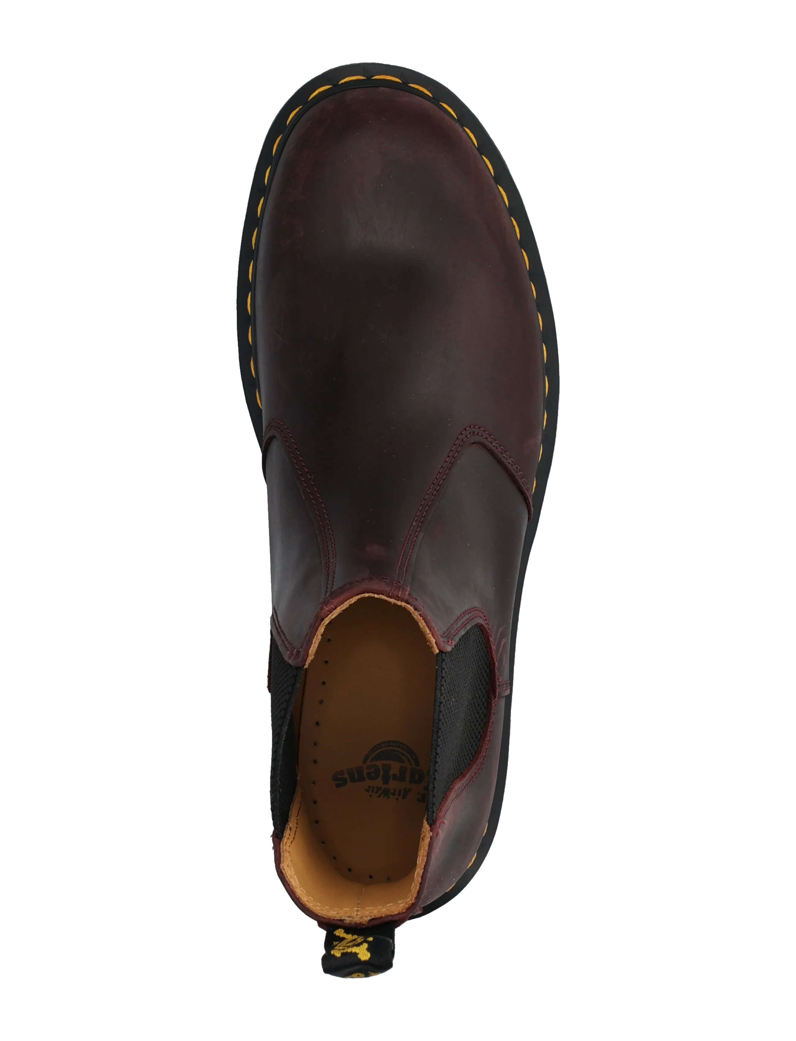 Dr. Martens - 2976 Ys Cherry Red Crazy Horse - chelsea boots - cherry red - 3