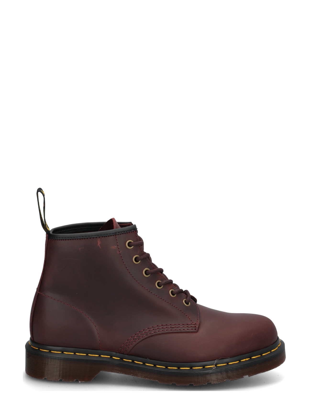 Dr. Martens - 101 Cherry Red Crazy Horse - støvler med snøre - cherry red - 2