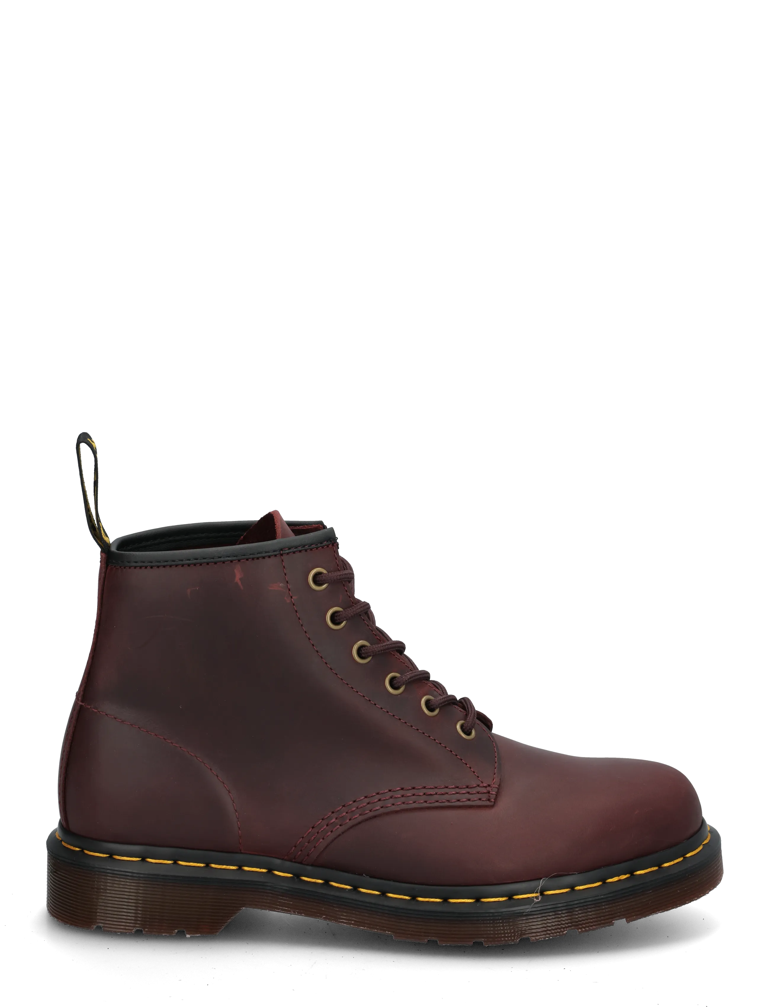 Dr. Martens - 101 Cherry Red Crazy Horse - schnürstiefel - cherry red - 2
