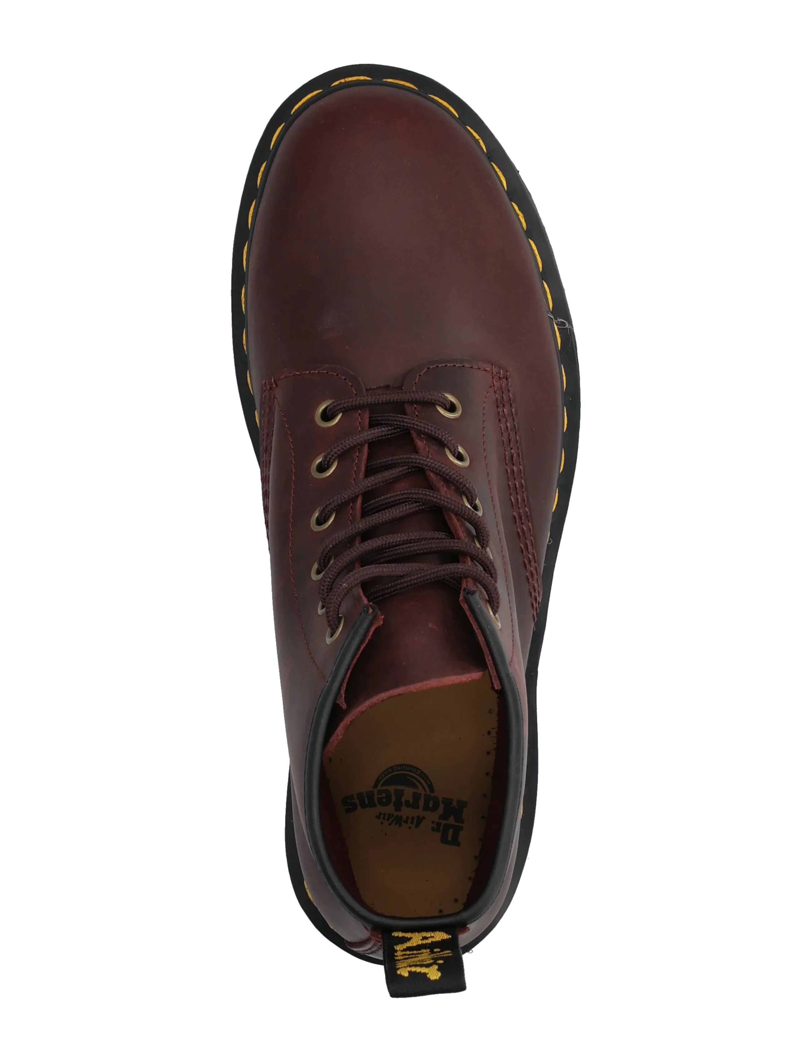 Dr. Martens - 101 Cherry Red Crazy Horse - schnürstiefel - cherry red - 3