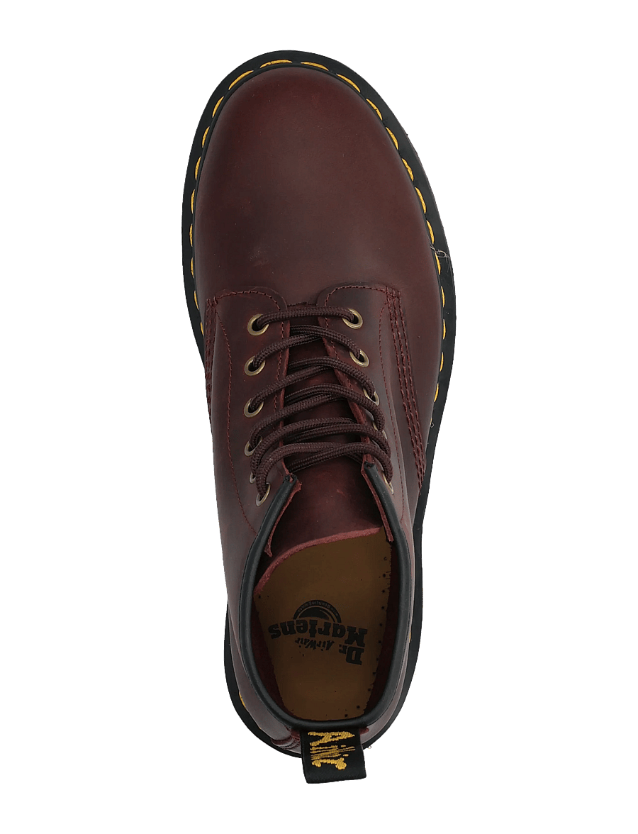 Dr. Martens - 101 Cherry Red Crazy Horse - schnürstiefel - cherry red - 3