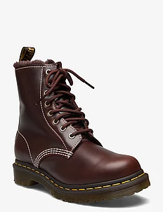 1460 Serena Dark Brown Classic Pull Up, Dr. Martens