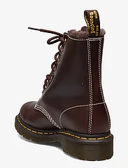 Dr. Martens - 1460 Serena Dark Brown Classic Pull Up - laced boots - dark brown - 2