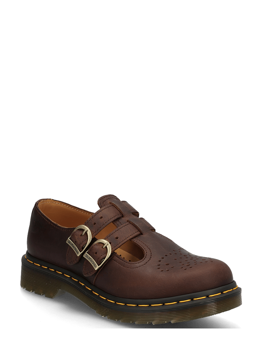 Dr. Martens - 8065 Mary Jane Dark Brown Crazy Horse - besondere anlässe - dark brown - 0