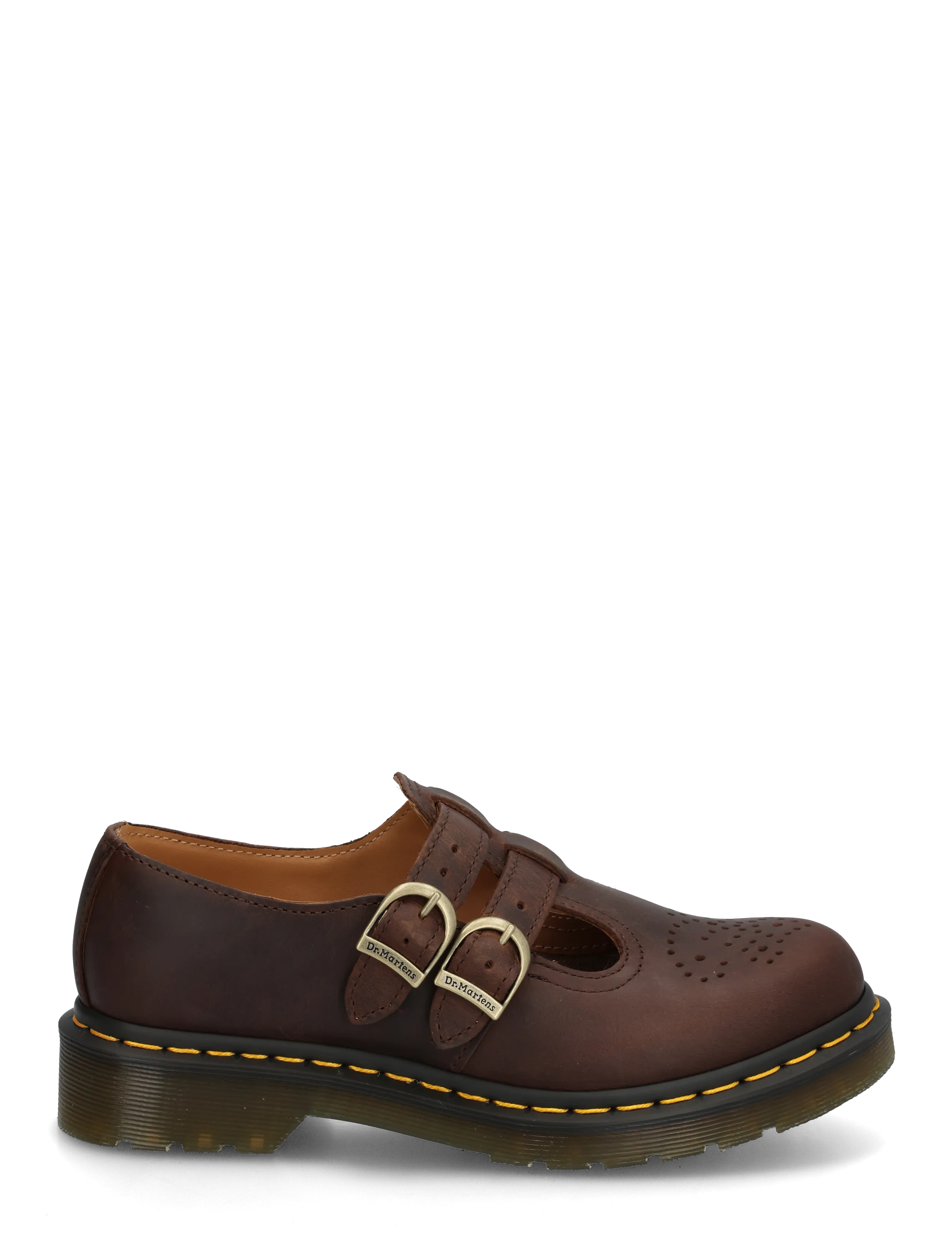 Dr. Martens - 8065 Mary Jane Dark Brown Crazy Horse - special occasions - dark brown - 2