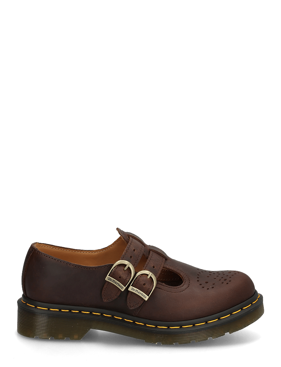 Dr. Martens - 8065 Mary Jane Dark Brown Crazy Horse - special occasions - dark brown - 2