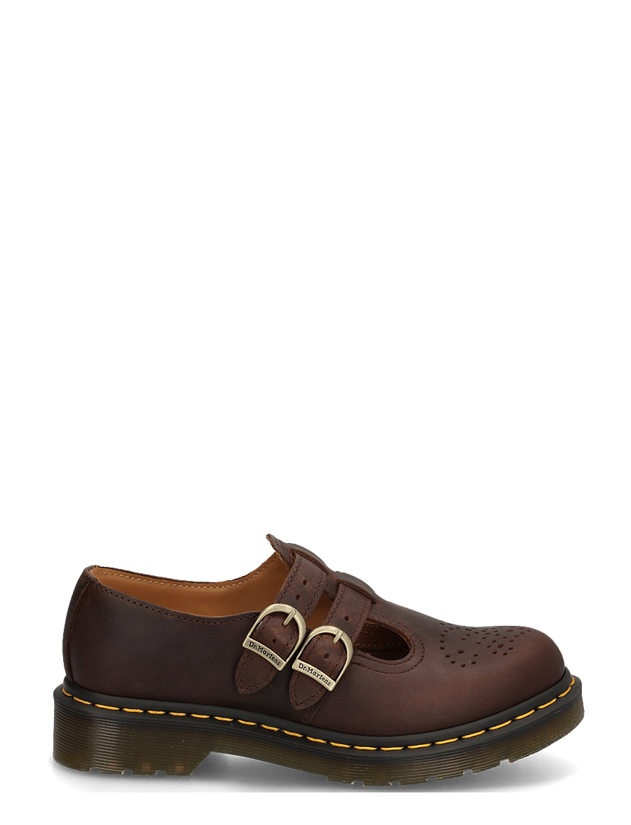 Dr. Martens - 8065 Mary Jane Dark Brown Crazy Horse - besondere anlässe - dark brown - 2