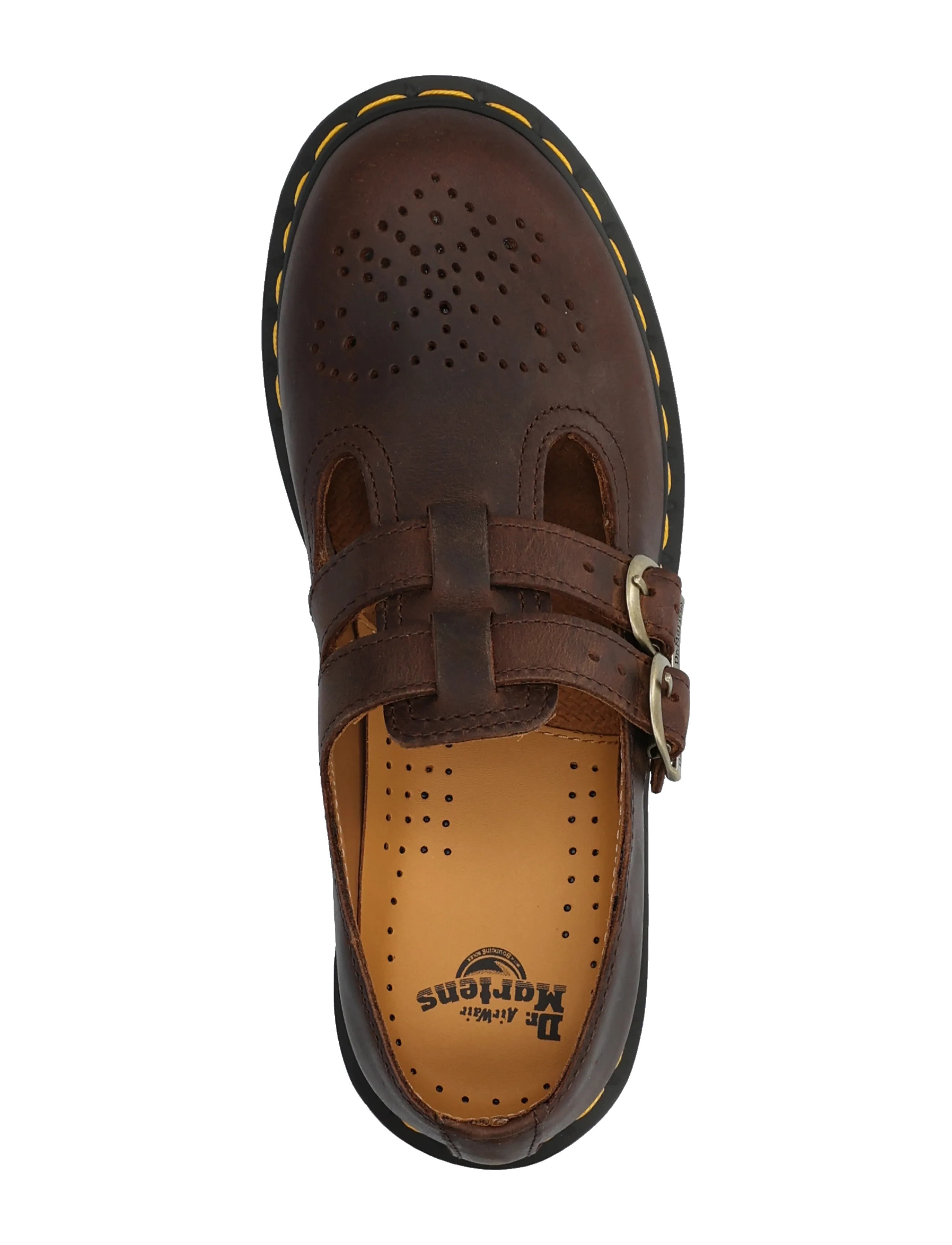 Dr. Martens - 8065 Mary Jane Dark Brown Crazy Horse - special occasions - dark brown - 3
