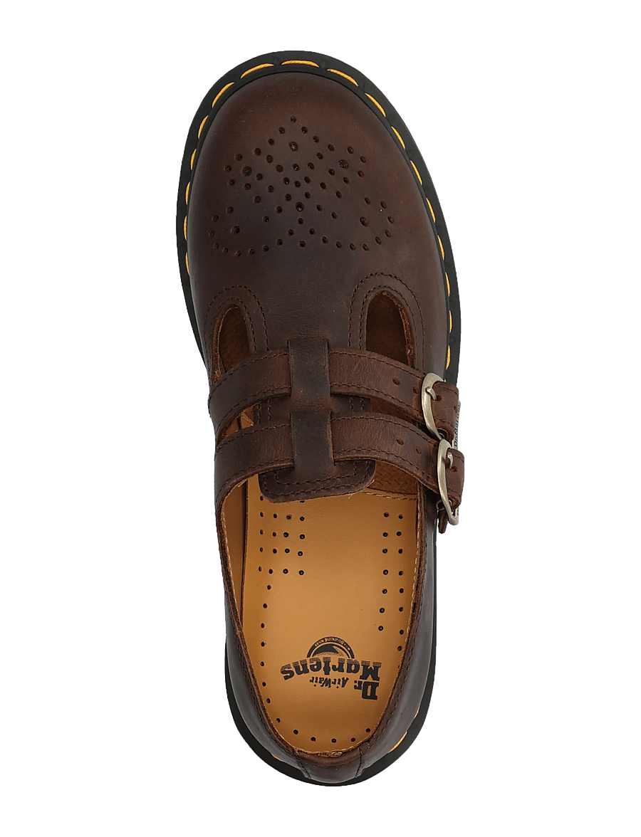 Dr. Martens - 8065 Mary Jane Dark Brown Crazy Horse - special occasions - dark brown - 3