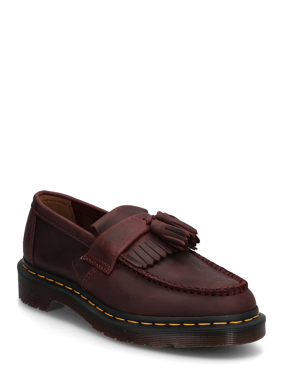Dr. Martens - Adrian Cherry Red Crazy Horse - mode trends - cherry red - 0
