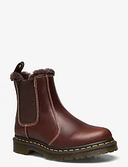 Dr. Martens - 2976 Leonore Dark Brown Classic Pull Up - flat ankle boots - dark brown - 0