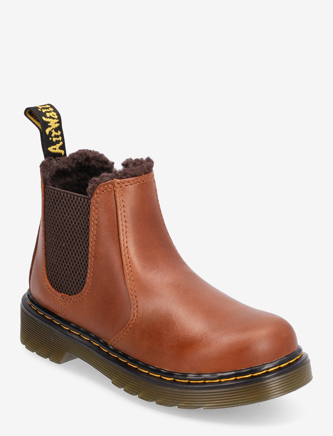 Dr martens sales leonore boots brown