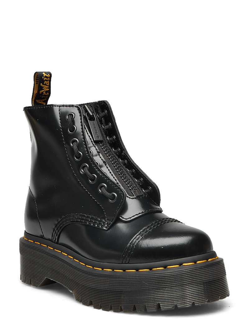 Martens Sinclair Fl Black Buttero (DMS31213001) Flat ankle boots