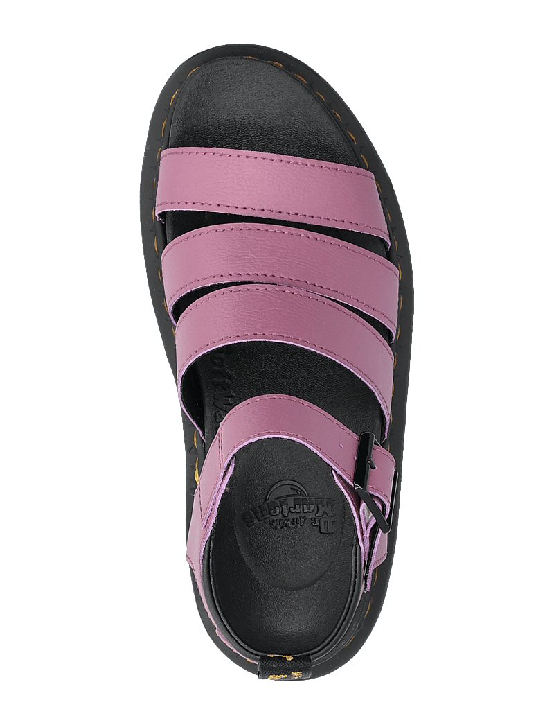 Blaire Doc Martens Lavender MARTENS BLAIRE SLIDE FLWR LILAC MILLED