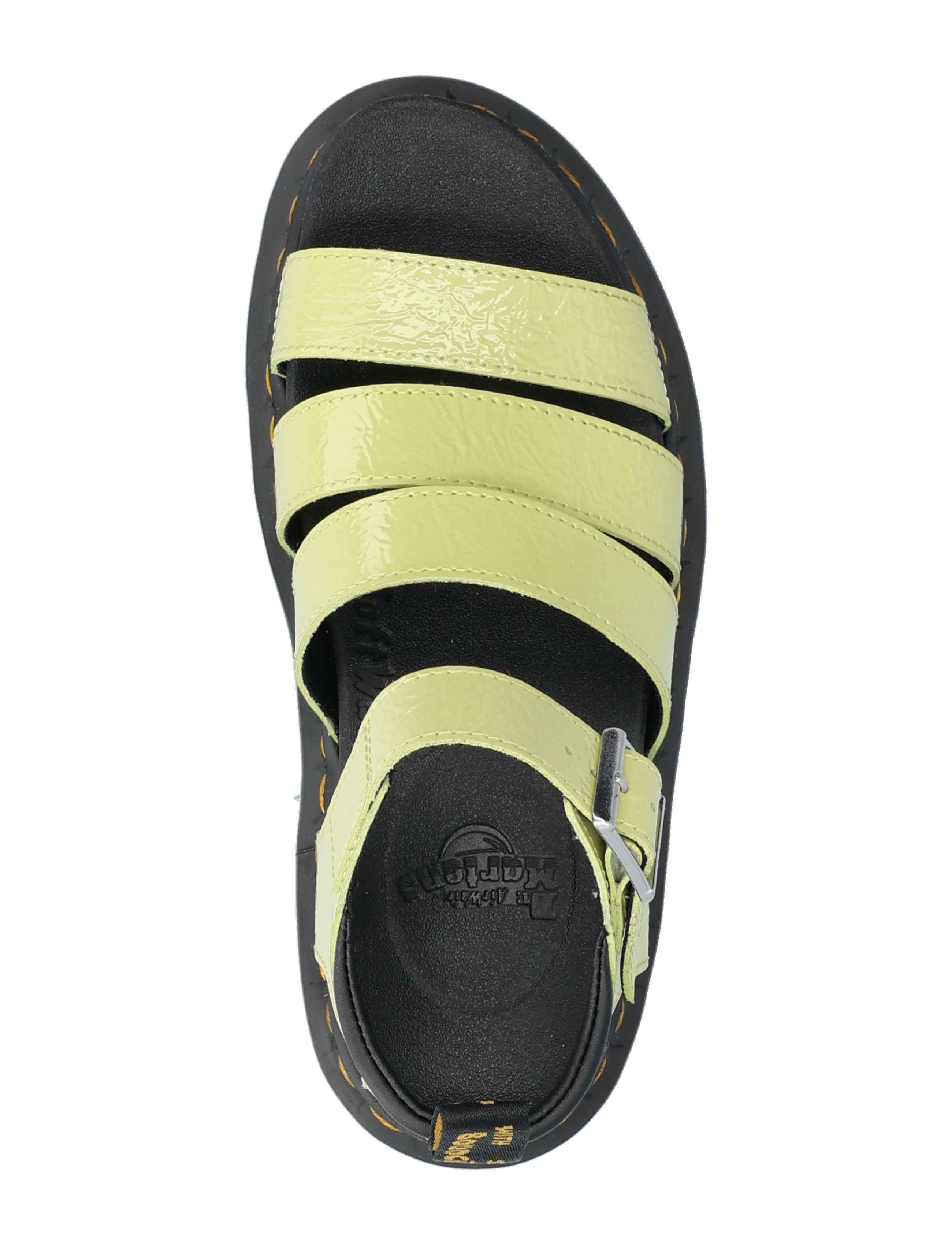Dr. Martens - Blaire Quad Lime Green Distressed Patent - lime green - 3