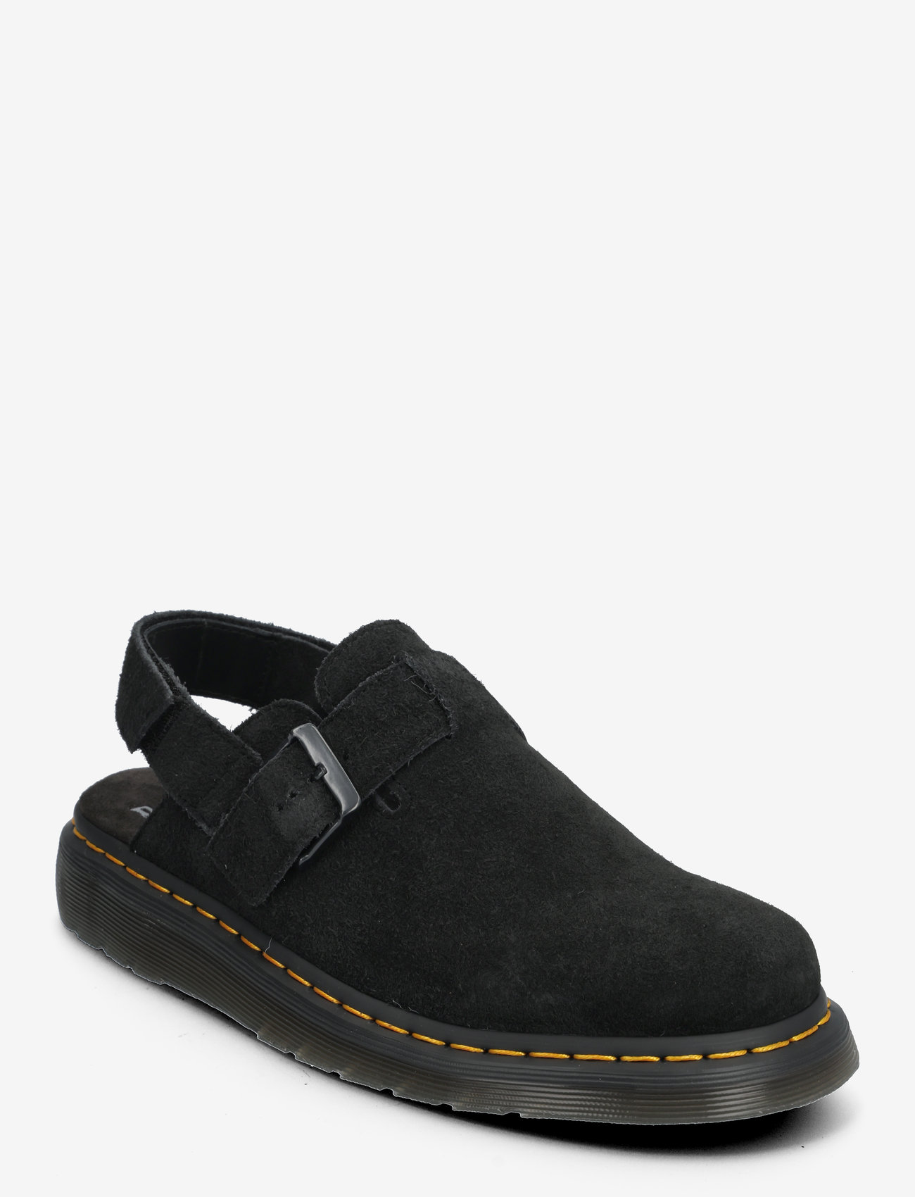 Dr. Martens - Jorge Ii Black Eh Suede - kontsata muula-stiilid jalanõud - black - 0