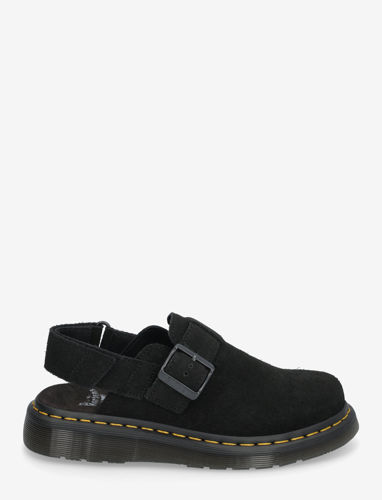 Dr. Martens - Jorge Ii Black Eh Suede - kontsata muula-stiilid jalanõud - black - 1