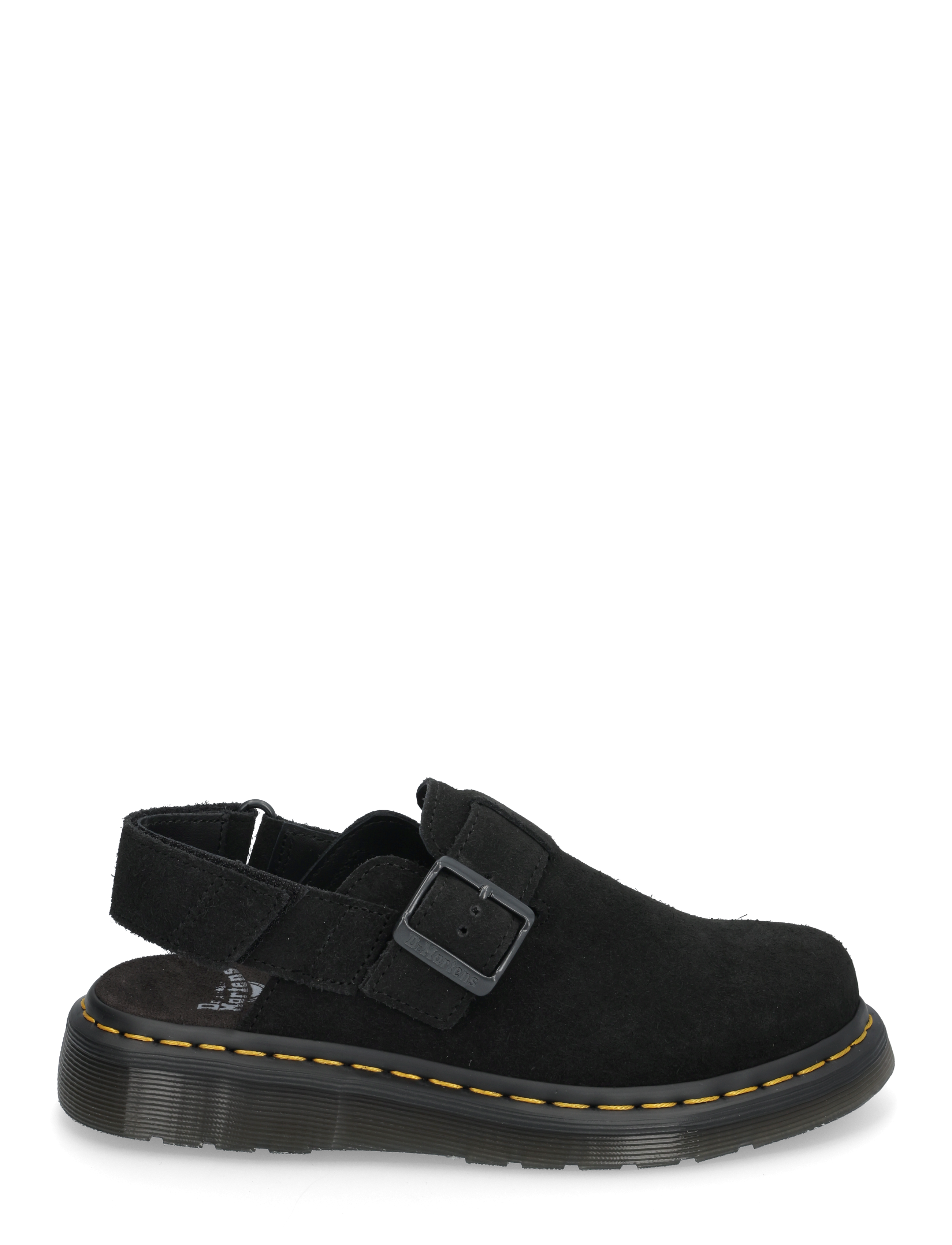 Dr. Martens - Jorge Ii Black Eh Suede - flache pantoletten - black - 1