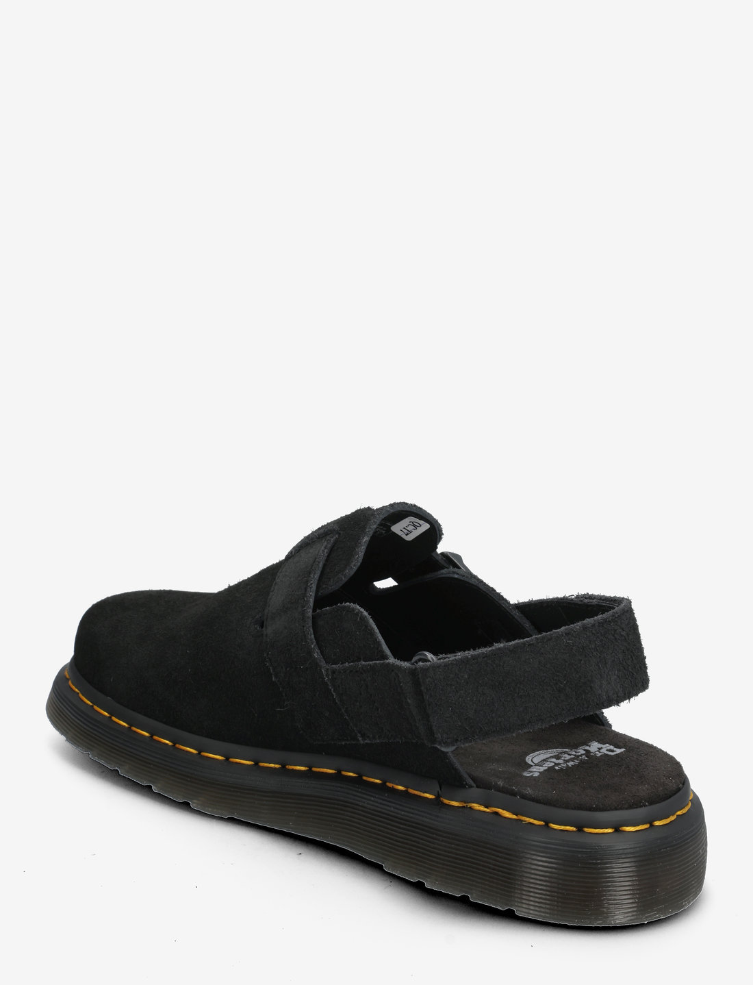 Dr. Martens Jorge Ii Black E.h Suede Sandals Boozt