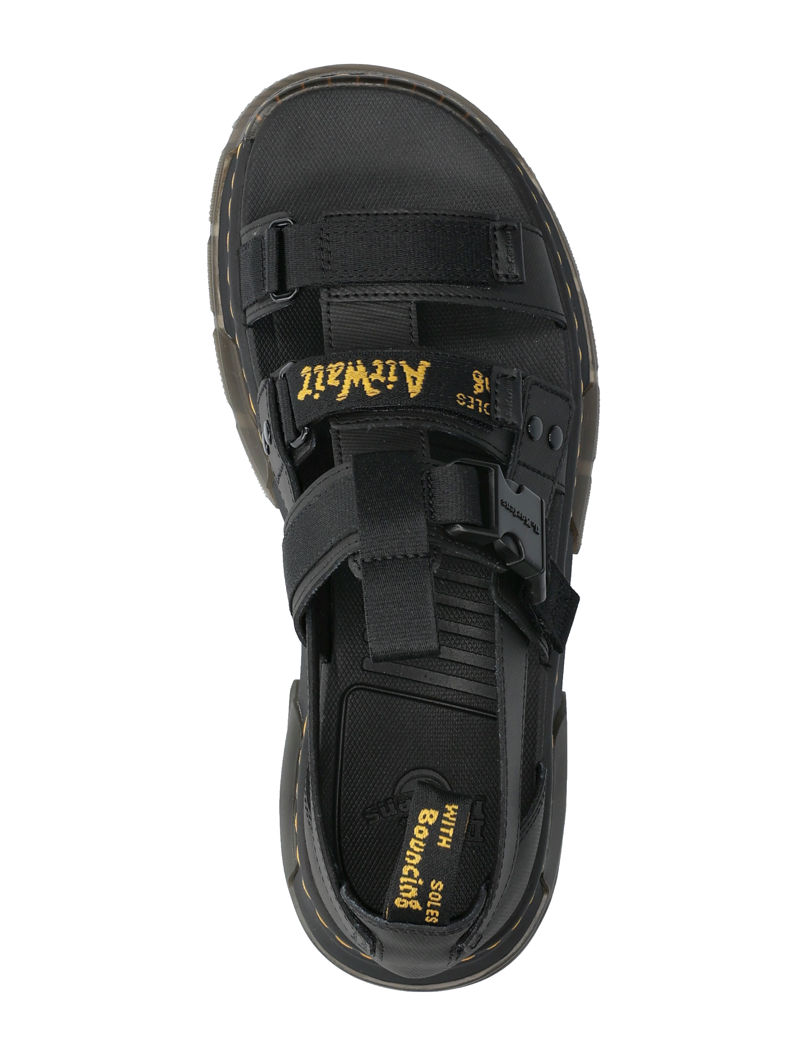 Dr. Martens Pearson Black Element+webbing (DMS31574) - Sandals