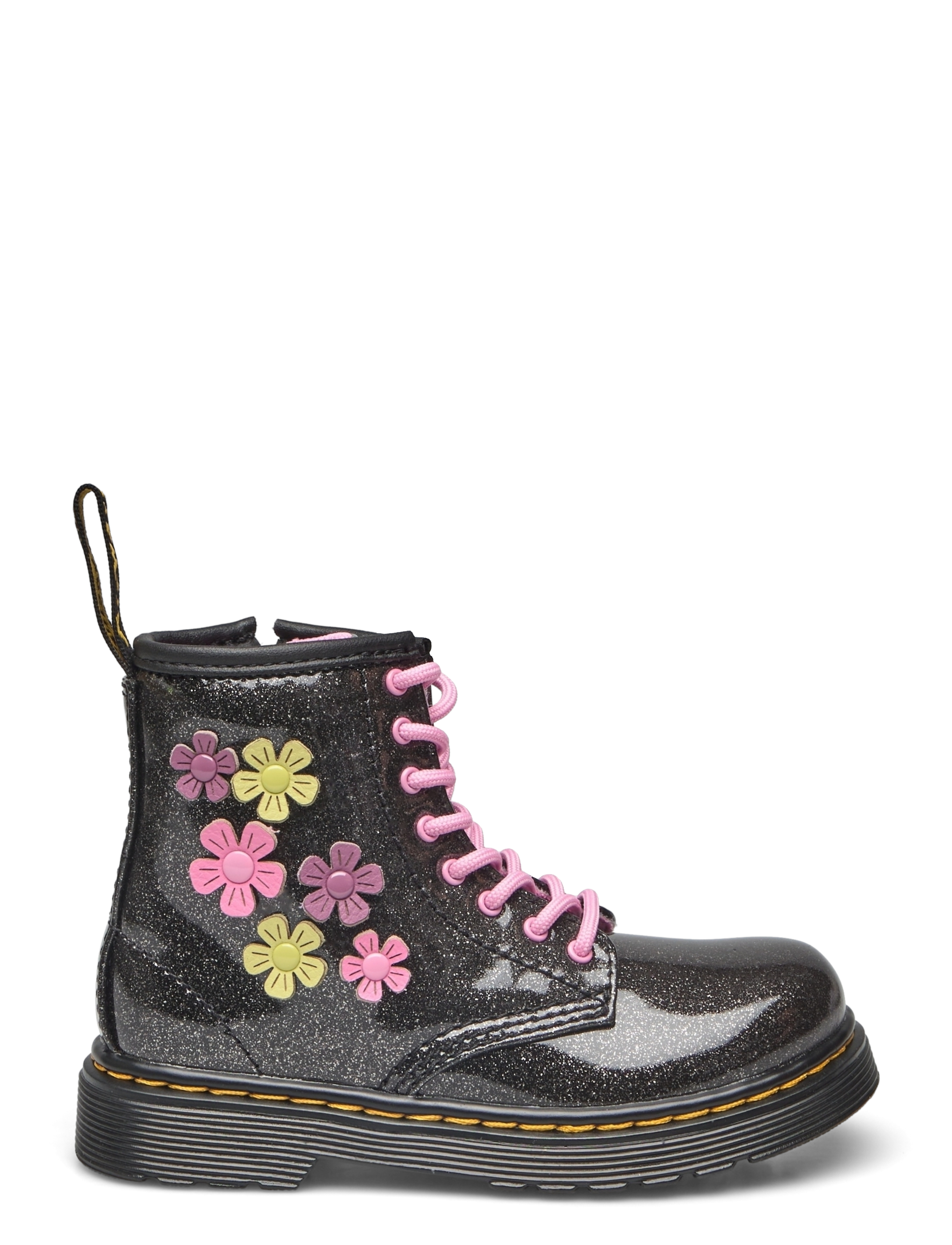 Dr. Martens - 1460 T Black+Multi Coated Glitter Pu+Athena - black+multi - 1