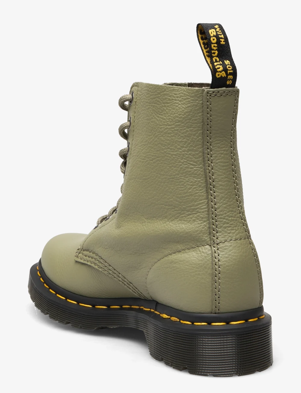 Olive green top doc martens