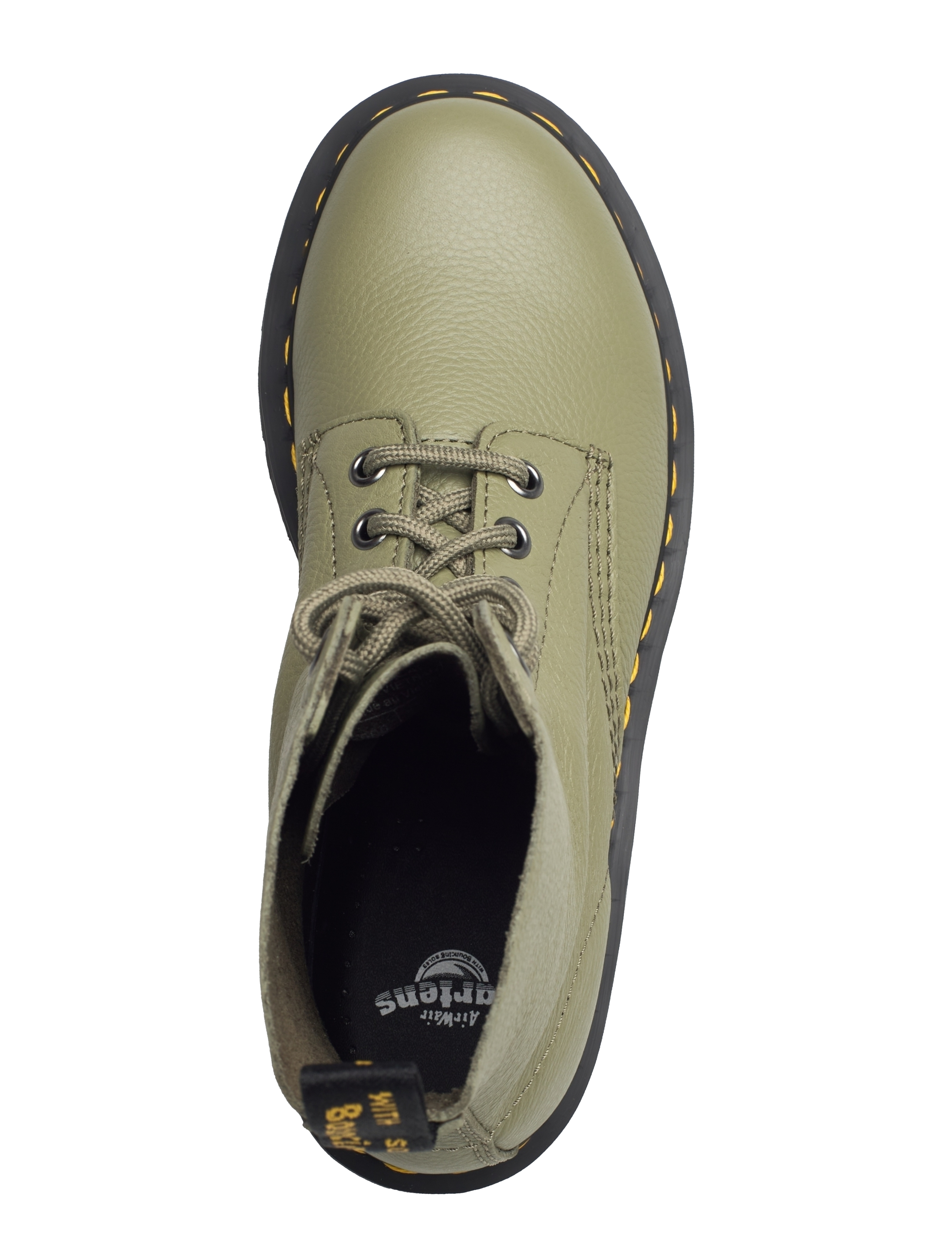 Dr. Martens - 1460 Pascal Muted Olive Virginia - muted olive - 3