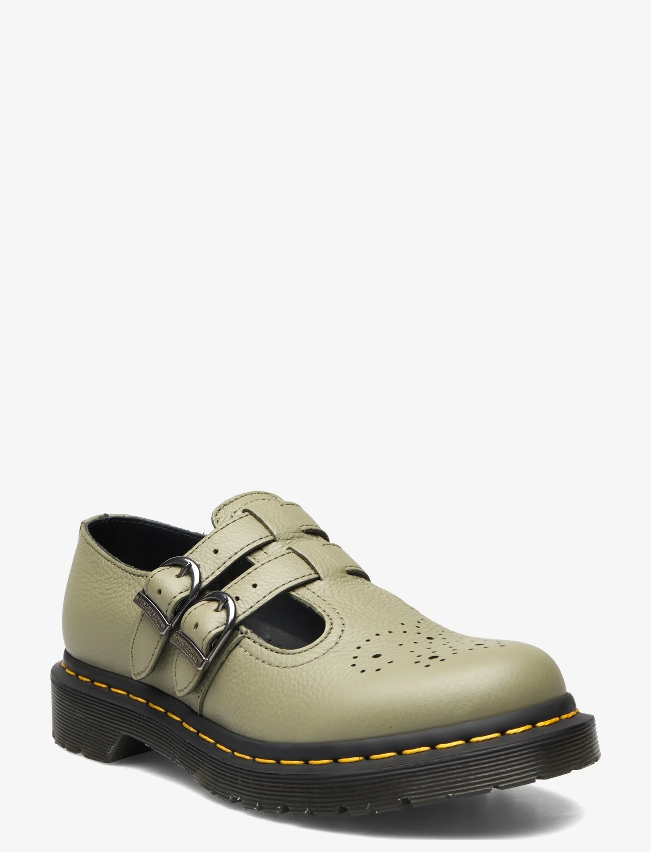 Dr. Martens - 8065 Mary Jane Muted Olive Virginia - mary jane shoes - muted olive - 0
