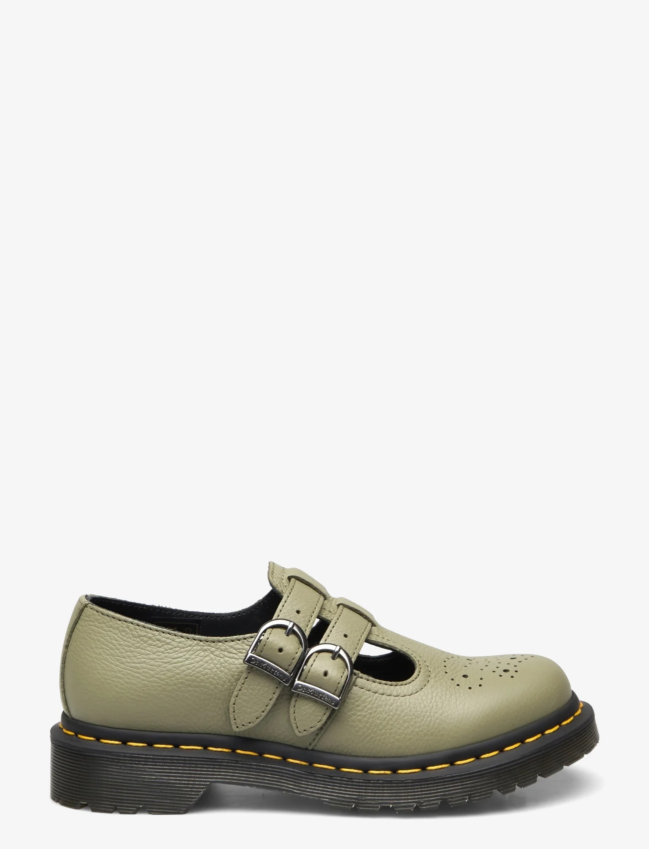 Dr. Martens - 8065 Mary Jane Muted Olive Virginia - mary jane shoes - muted olive - 1