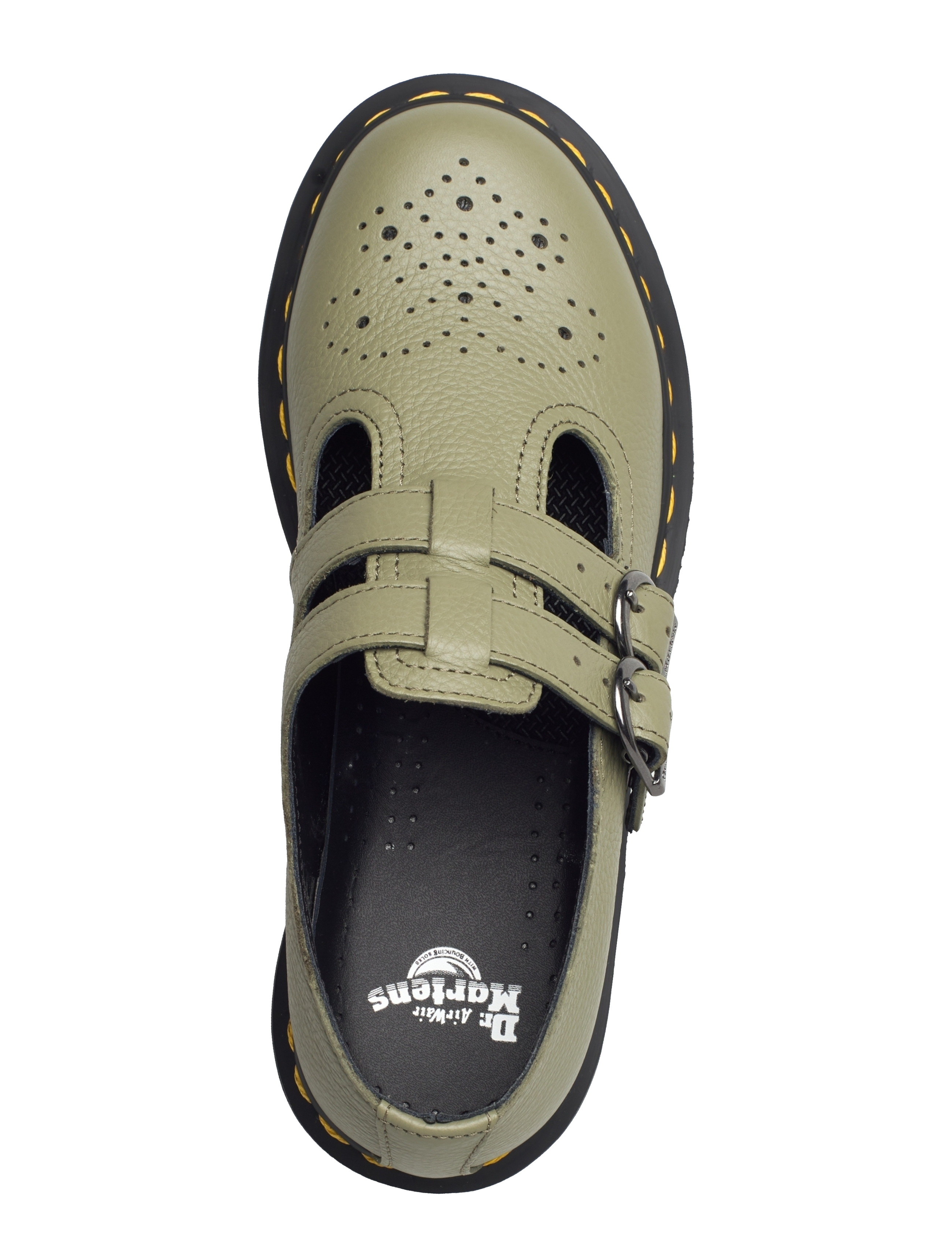 Dr. Martens - 8065 Mary Jane Muted Olive Virginia - muted olive - 3