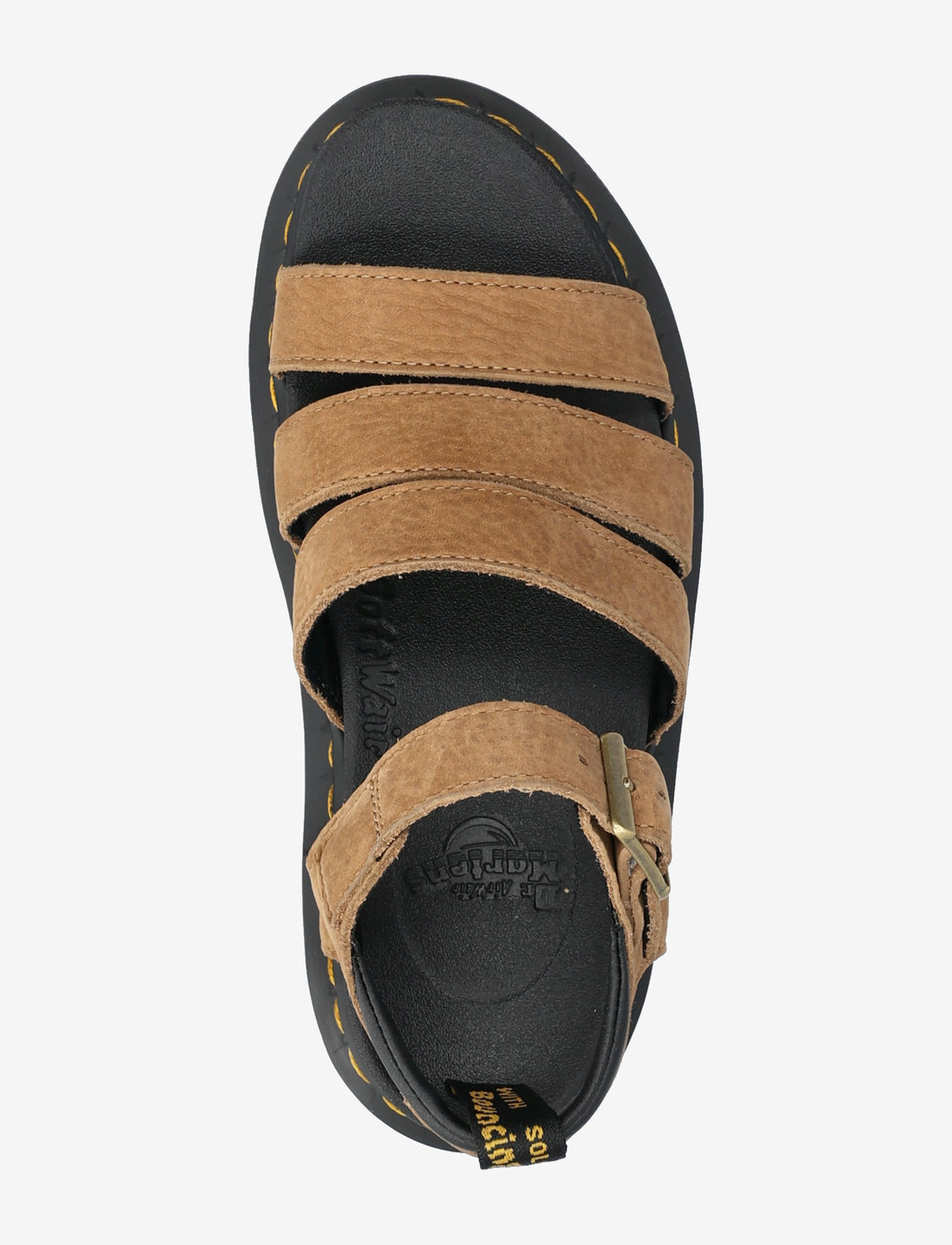 Dr. Martens Blaire Savannah Tan Tumbled Nubuck Sandals Boozt