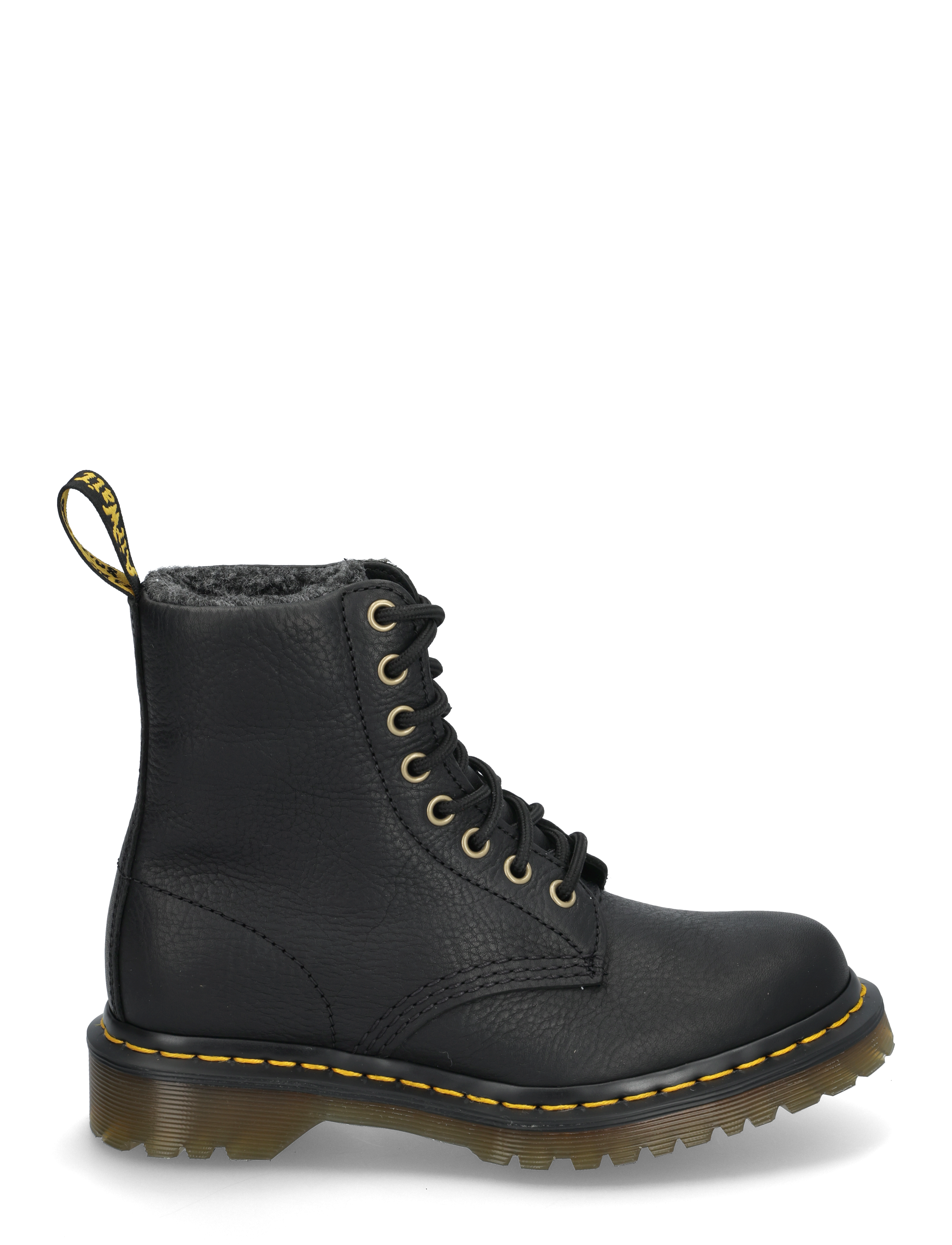 Dr. Martens - 1460 Wl Grizzly - laced boots - black - 1