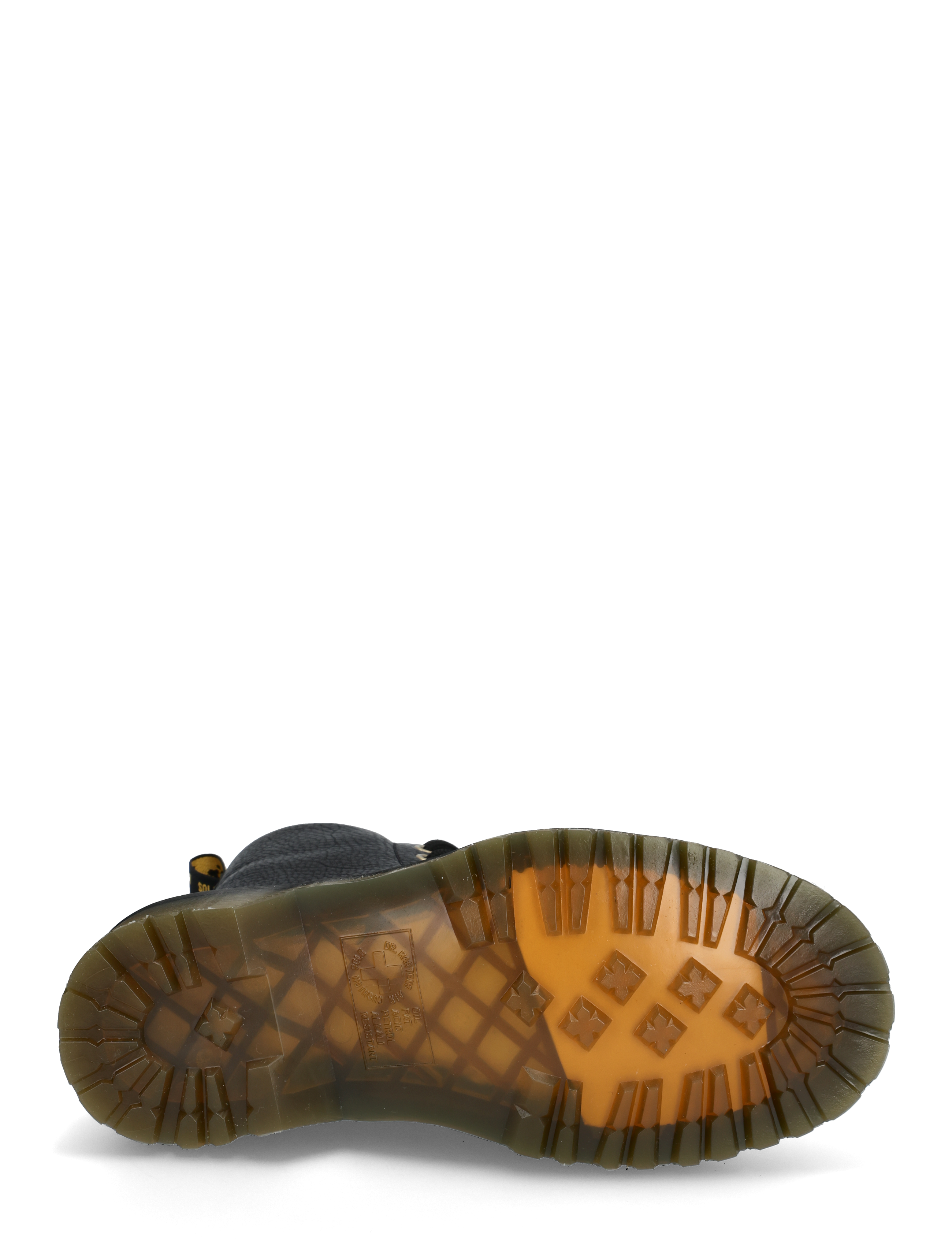 Dr. Martens - 1460 Wl Grizzly - laced boots - black - 4