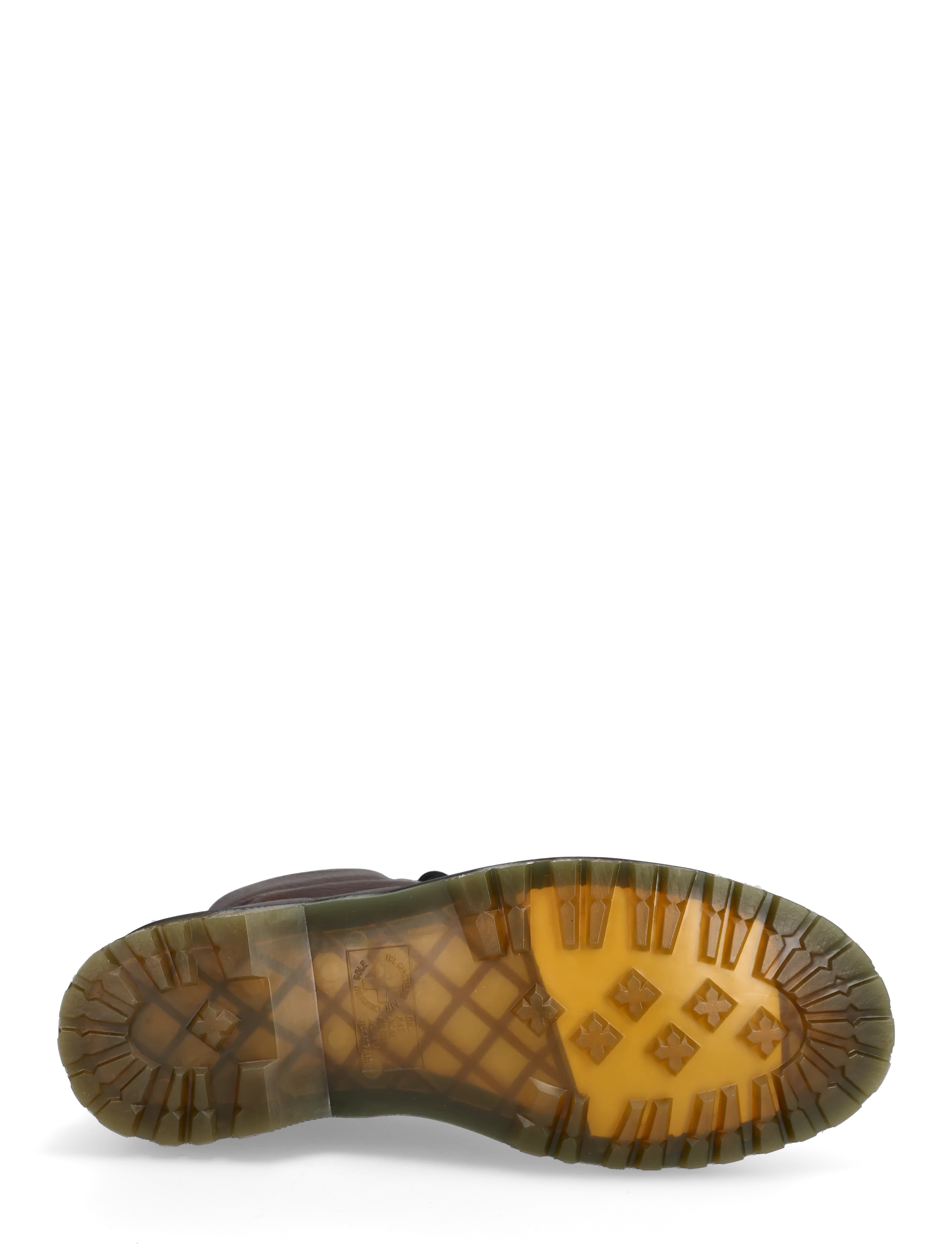 Dr. Martens - 1460 WL DARK BROWN GRIZZLY - laced boots - dark brown - 4