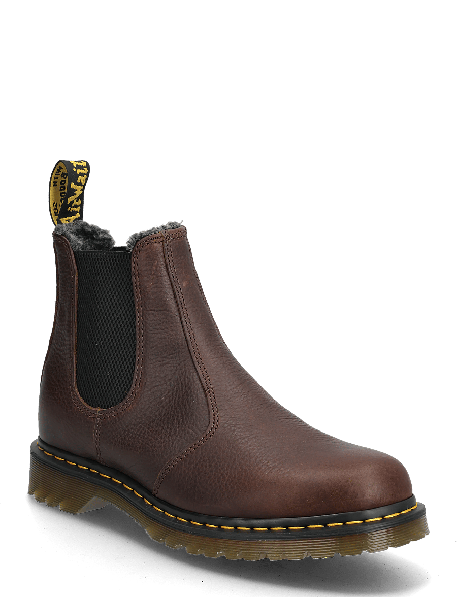 Dr. Martens - 2976 WL DARK BROWN GRIZZLY - chelsea boots - dark brown - 0