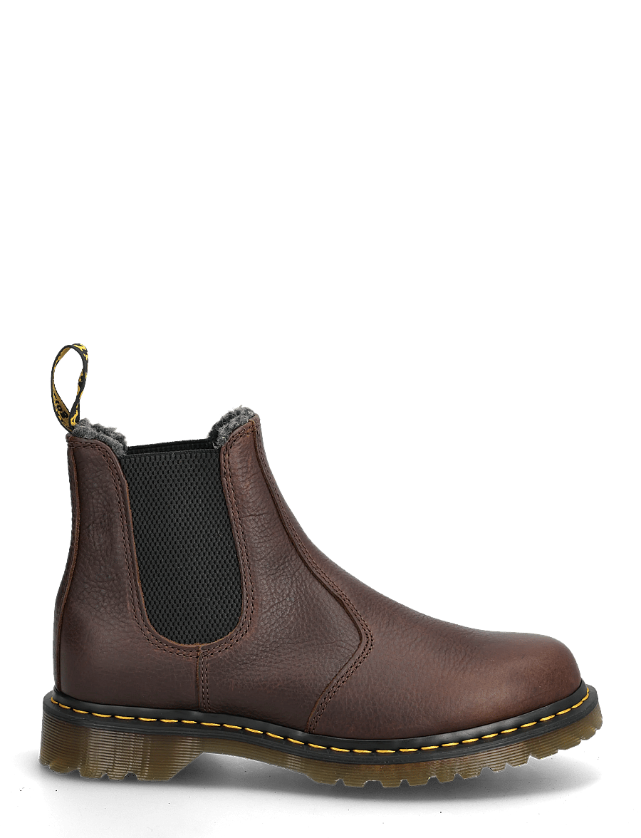 Dr. Martens - 2976 WL DARK BROWN GRIZZLY - chelsea boots - dark brown - 1