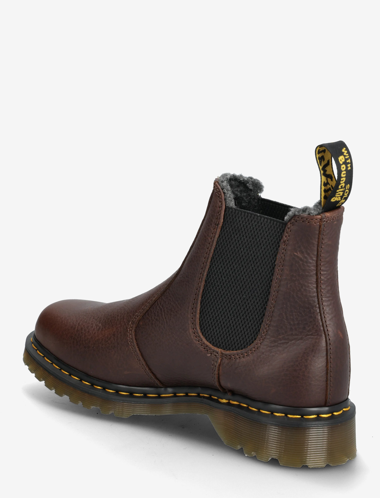Dr. Martens - 2976 WL DARK BROWN GRIZZLY - saappaat - dark brown - 2