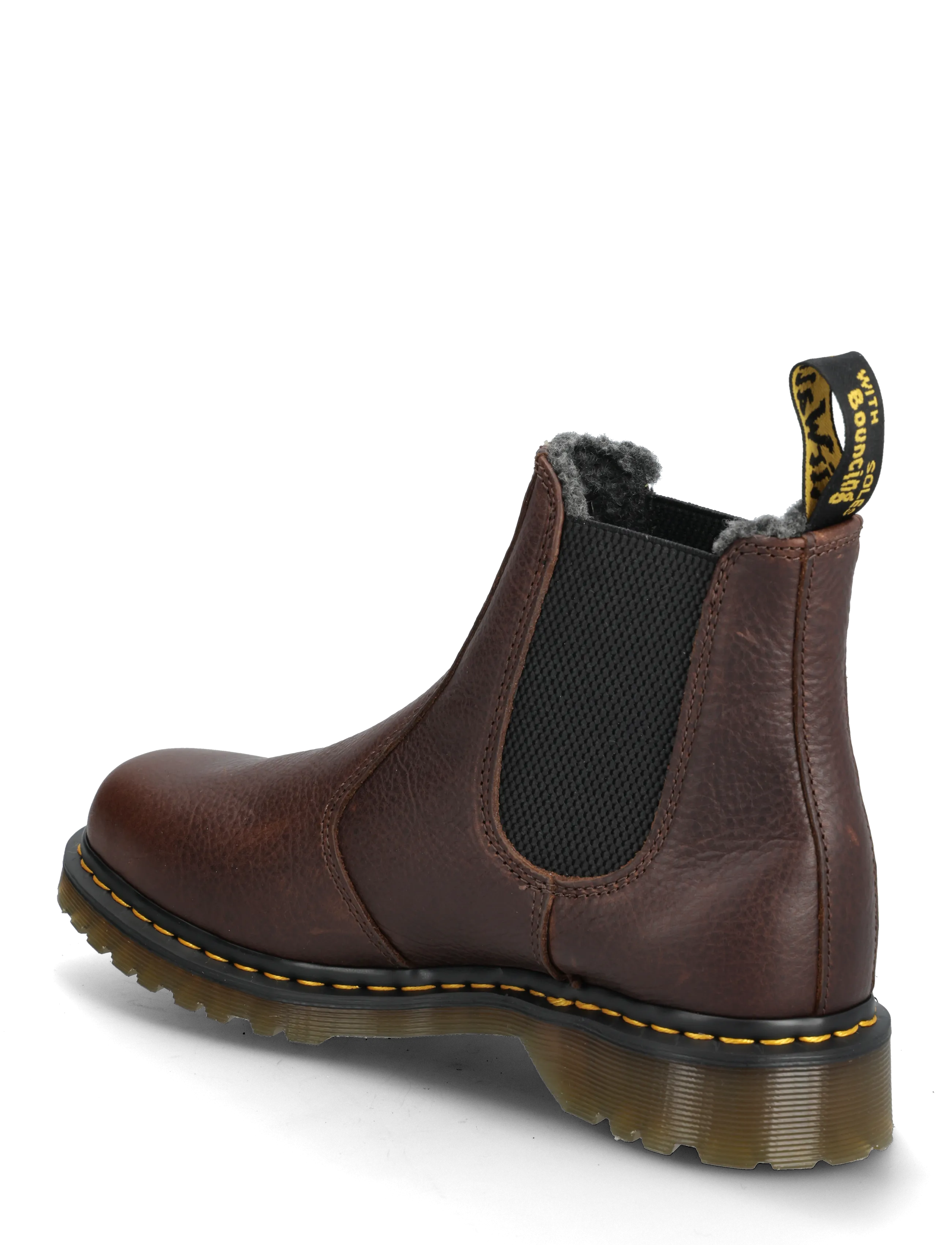 Dr. Martens - 2976 WL DARK BROWN GRIZZLY - chelsea boots - dark brown - 2