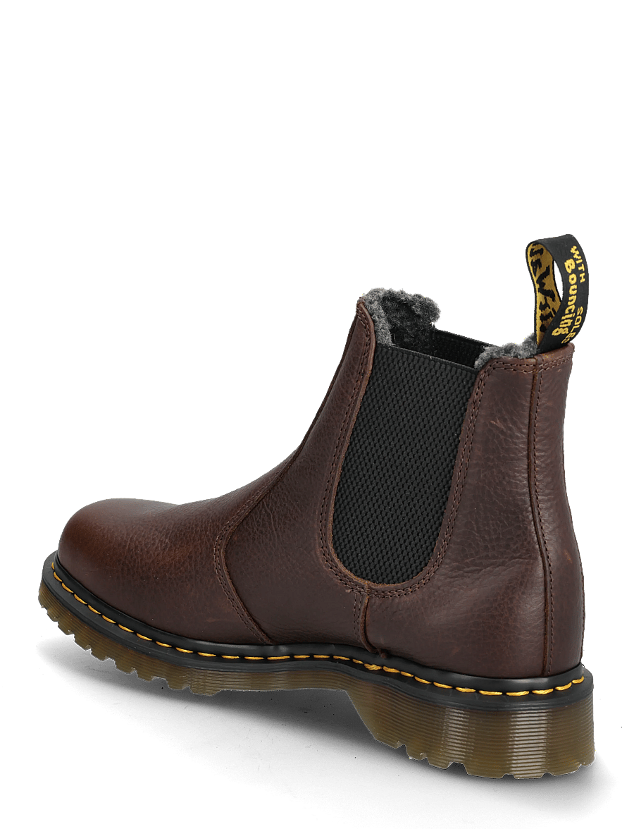 Dr. Martens - 2976 WL DARK BROWN GRIZZLY - chelsea boots - dark brown - 2