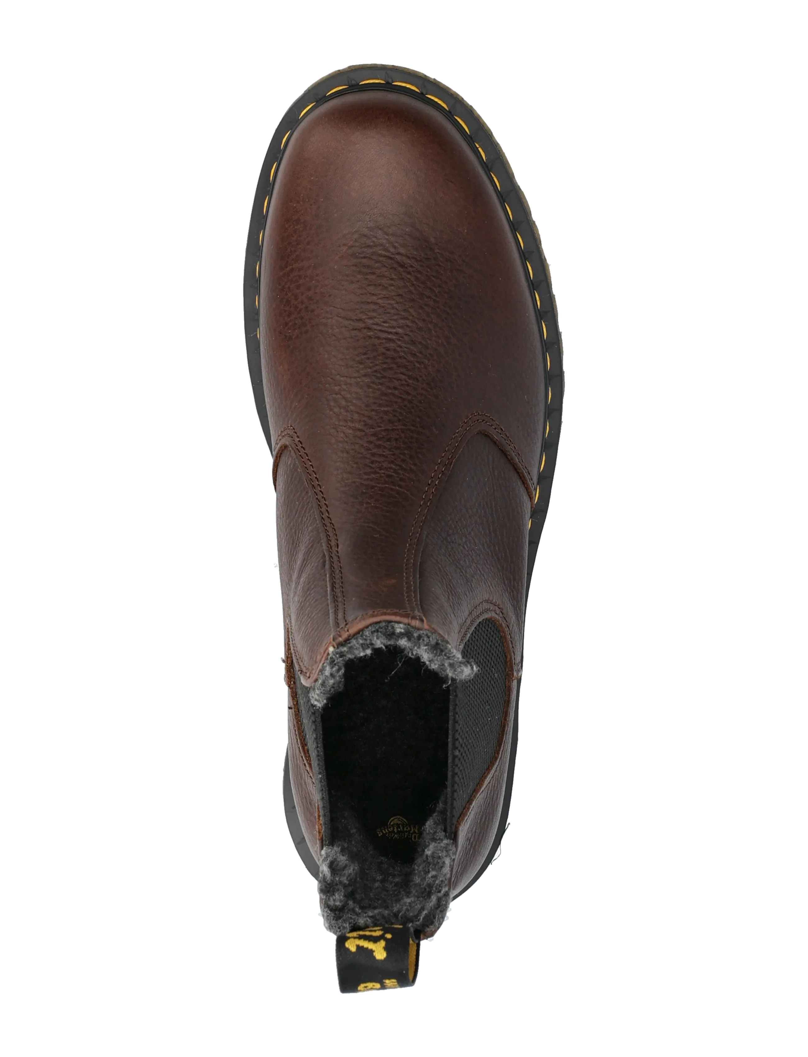Dr. Martens - 2976 WL DARK BROWN GRIZZLY - chelsea boots - dark brown - 3