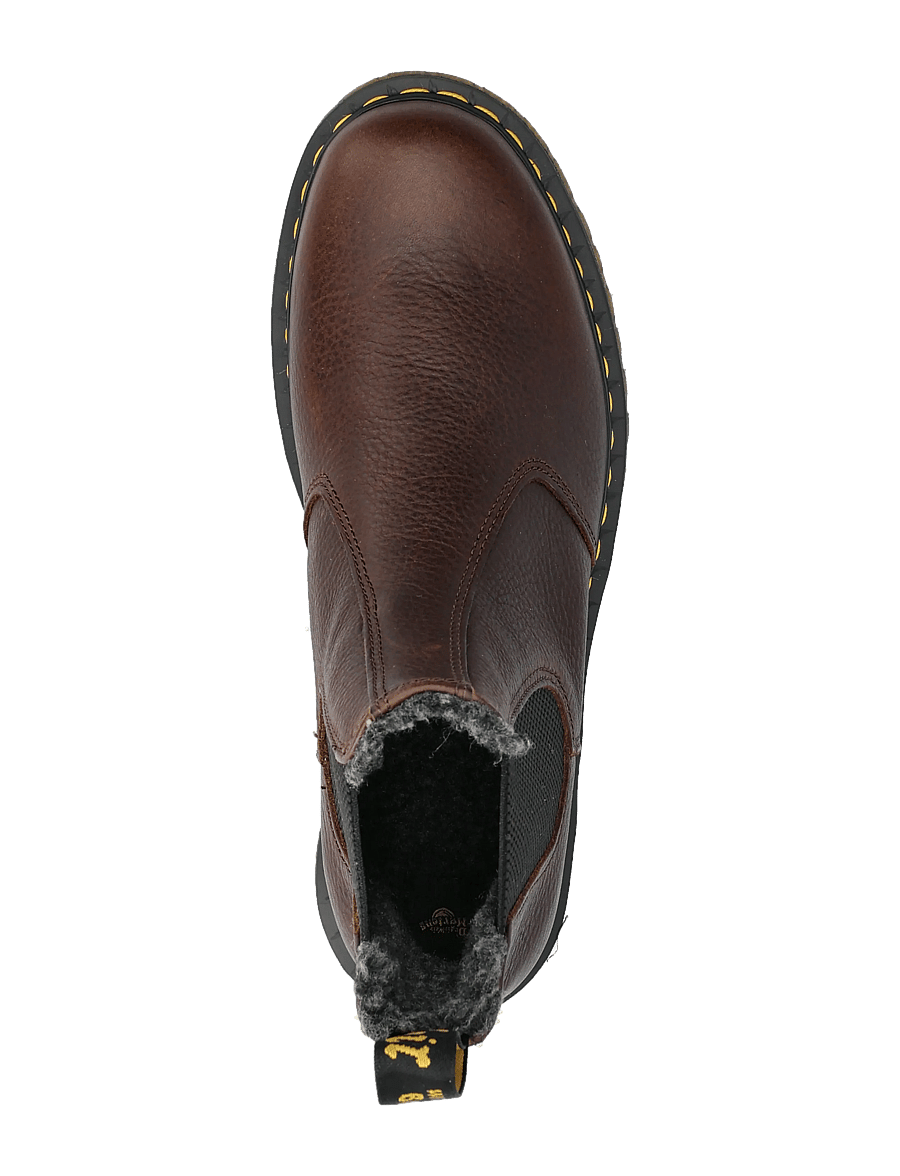 Dr. Martens - 2976 WL DARK BROWN GRIZZLY - chelsea boots - dark brown - 3