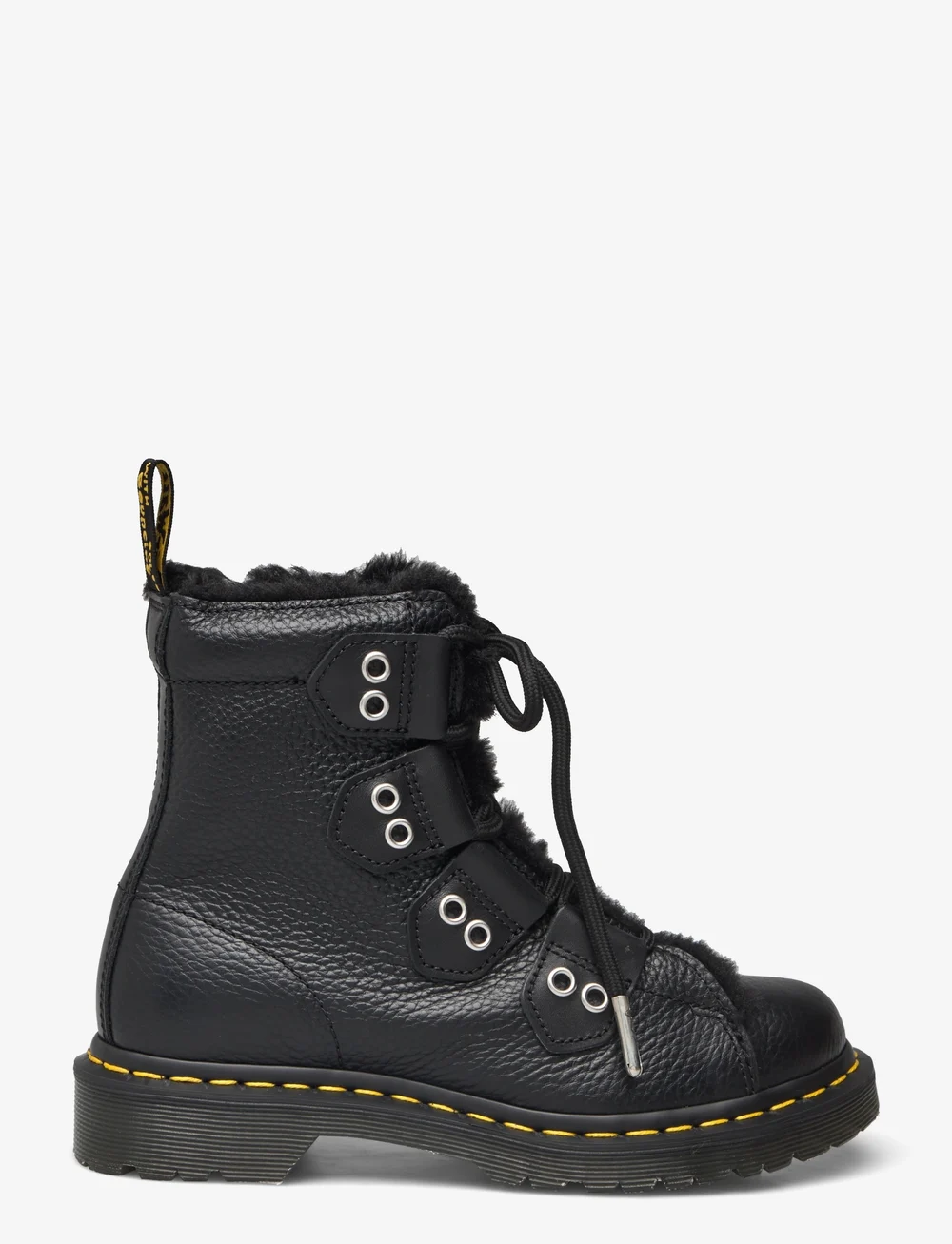 Dr. Martens - 1460 Ltt Fl - paeltega saapad - black - 1