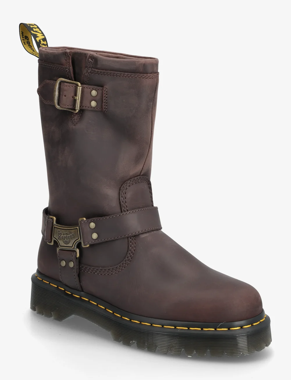 Dr. Martens - Anistone Hi - madalad poolsaapad - dark brown - 0